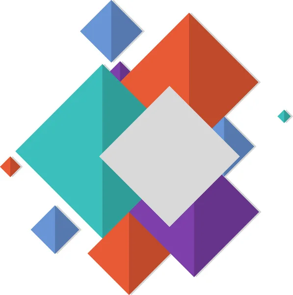 Renkli geometrik arka plan. Vektör