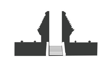 Geleneksel Bali mimarisi, tapınak kapısı