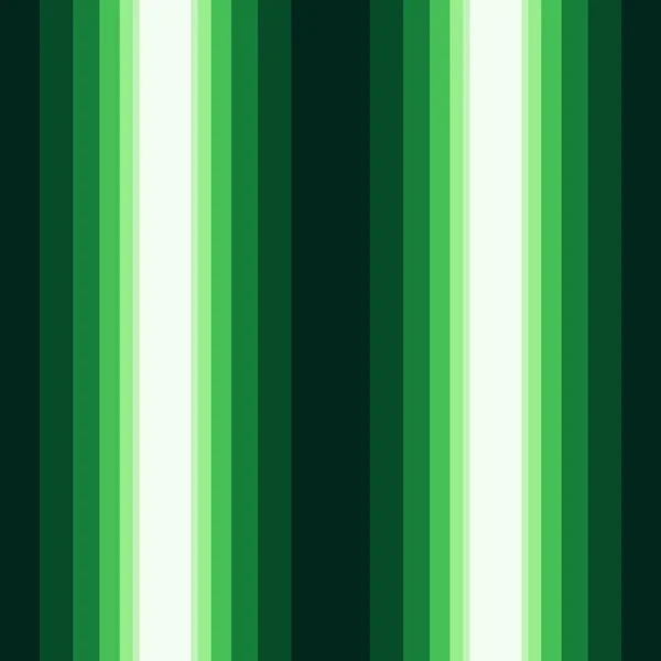 Vertikale grüne Farbtöne Streifen Druckvektor — Stockvektor