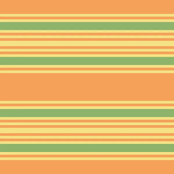 复古绿色和橙色水平条纹 — 图库矢量图片