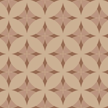 Soyut geometrik sorunsuz vektör yazdırma desen