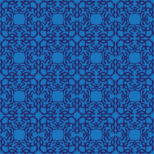 Modèle royal bleu. Le fond vectoriel Seamless — Image vectorielle