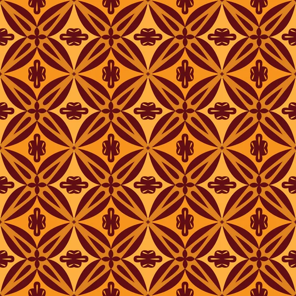 Motif royal orange. Le fond vectoriel Seamless — Image vectorielle