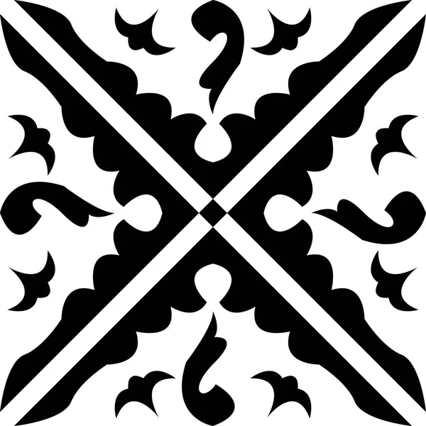Vzorek Královské Symboly Vzhůru Nohama Bezproblémové Vektorové Pozadí Květinový Ornament — Stockový vektor