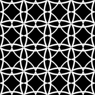 Soyut geometrik sorunsuz vektör yazdırma desen