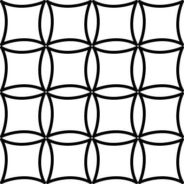 Soyut geometrik sorunsuz vektör yazdırma desen