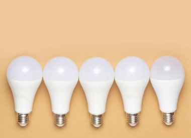 Enerji tasarrufu ampulleri. Ekoloji bakımı danışmanı.