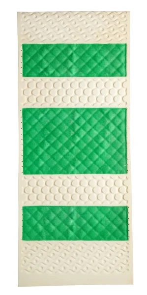 Materac lateksowy z naturalnej gumy z strefami wsparcia — Zdjęcie stockowe
