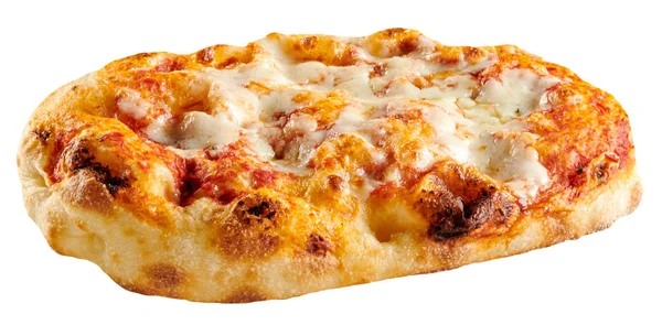 Kleine bakkerij gemaakt klassieke Margherita pizza — Stockfoto