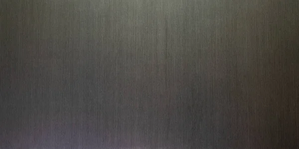 Tmavě šedá hnědá dřevěná panoramatický panel — Stock fotografie