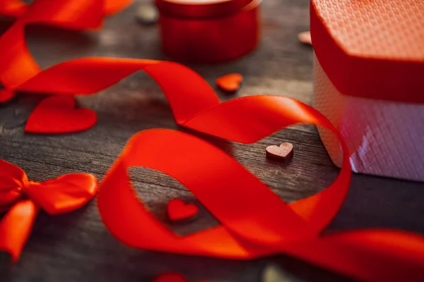 Liefde en vakantie groet concept achtergrond. Symbool van de liefde. Opnieuw — Stockfoto