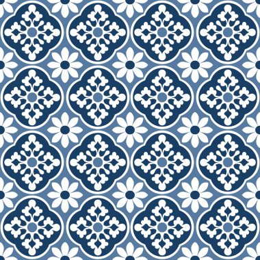 Çiçek tarzı desen, genellikle fayans İspanya, Portekiz ve diğer Akdeniz ülkelerinde kullanılan döşer