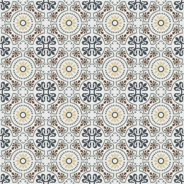 Vintage Mediterranean tarzı desen, genellikle fayans İspanya, Portekiz ve diğer Akdeniz ülkelerinde kullanılan döşer