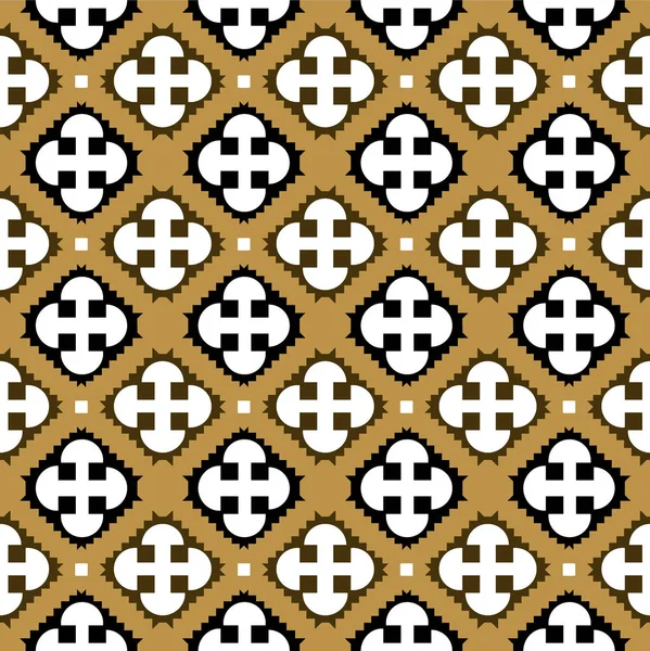 Soyut dikişsiz geometrik döşeme deseni