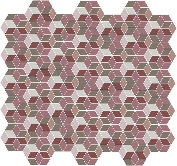 Kusursuz altıgen geometrik desen