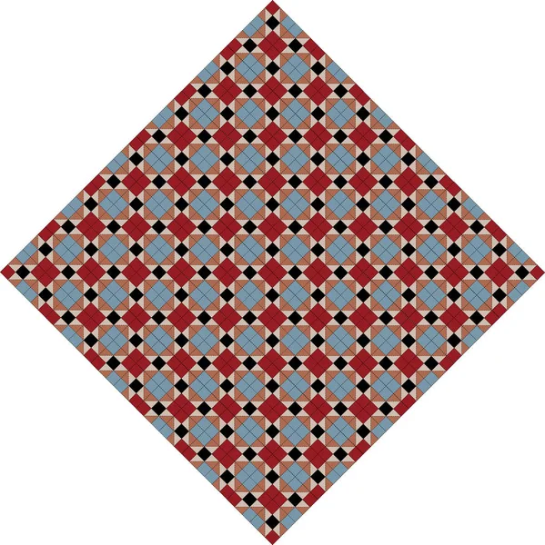 Soyut renkli geometrik eşkenar dörtgen mozaik arkaplan