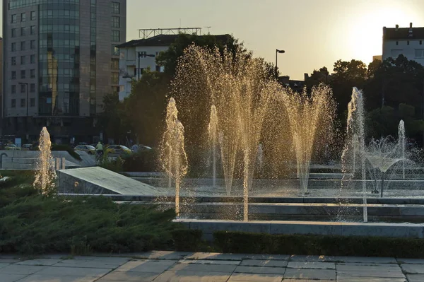 Sofia Bulgaristan Ağustos 2012 Güzellik Yatay Sofia Merkezi City Bulgaristan — Stok fotoğraf