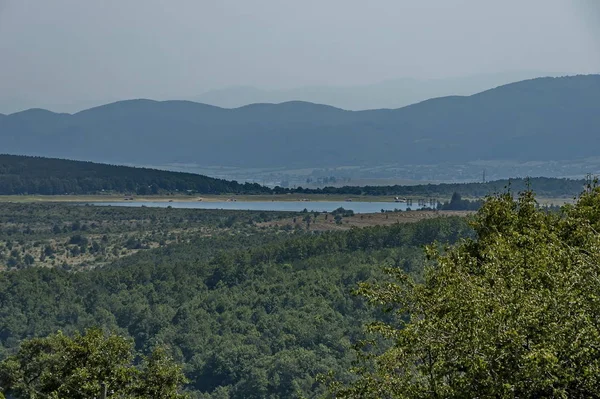 Środowisko Zapory Sztuczne Jezioro Zbiornik Lub Zapora Bakurdere Podobnie Bozalan — Zdjęcie stockowe