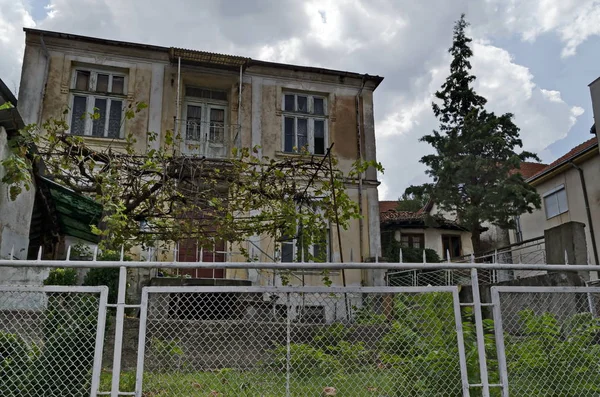 Barrio Residencial Antiguas Casas Macedonias Ciudad Delchevo Macedonia Europa — Foto de Stock