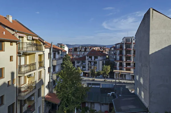 Nessebar Bulgaria Ottobre 2018 Vista Architettonica Panoramica Quartiere Residenziale Nella — Foto Stock