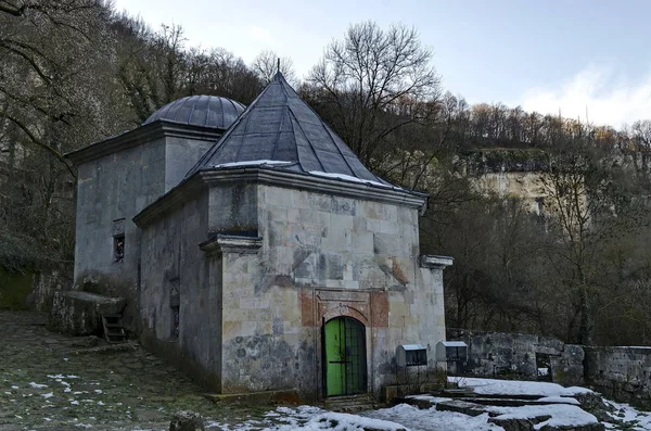 Swesztari Bułgaria Grudnia 2018 Widok Kierunku Świątyni Grobu Fundacja Mieści — Zdjęcie stockowe