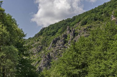 Büyük ve iyi biçimlendirilmiş kayalar insanlar, hayvanlar ve zirve Garvanets veya kuzgun diğer tuhaf formları benzer Lozenska Dağı, Bulgaristan en ilginç doğal dönüm noktasıdır 