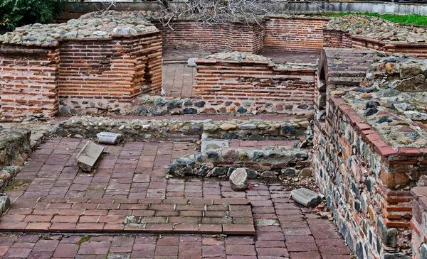 Sofía Bulgaria Noviembre 2019 Vista Algunas Las Ruinas Preservadas Del — Foto de Stock