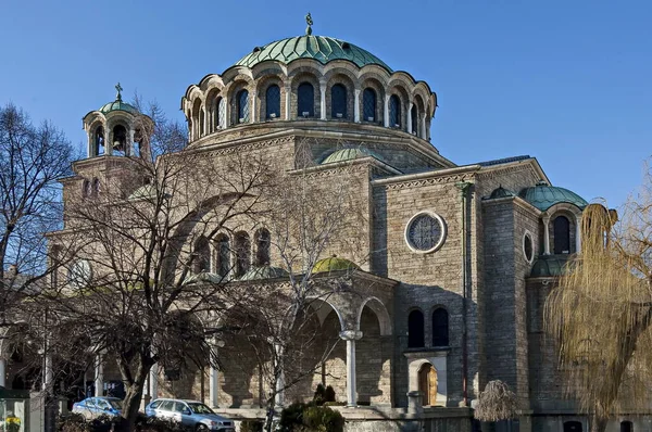 Sofia Bulgarie Mars 2011 Église Sainte Nedelya Dimanche Saint Est — Photo