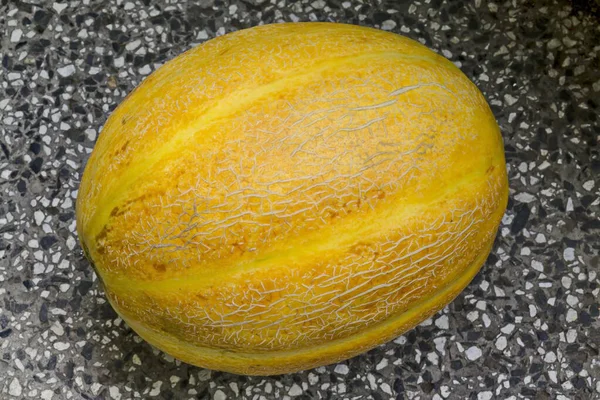 Foto Close Dari Seluruh Melon Matang Segar Sofia Bulgaria — Stok Foto