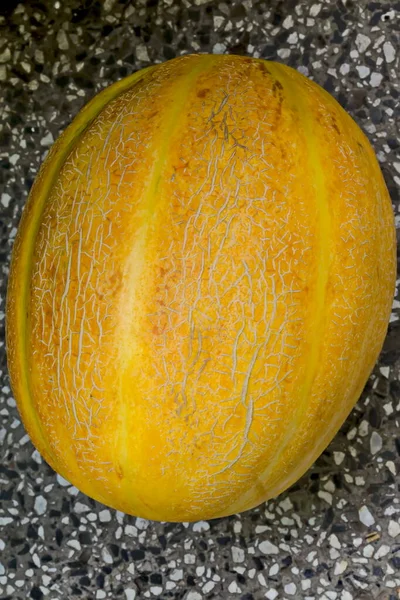 Photo Gros Plan Melon Entier Frais Mûr Sofia Bulgarie — Photo
