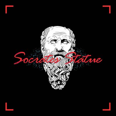 Sokrates aintiaue logo büstü