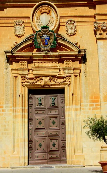 Tystnad City Mdina Malta — Stockfoto