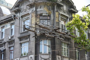 Eski Şehir tramvay elektrik hatları geçiş