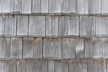 Arka plan eski ahşap çatı karoları, doku, siyah ve beyaz