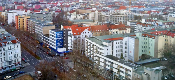 Letecký Pohled Město Dne — Stock fotografie