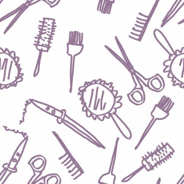 berber accessoriescomb saç desen makas