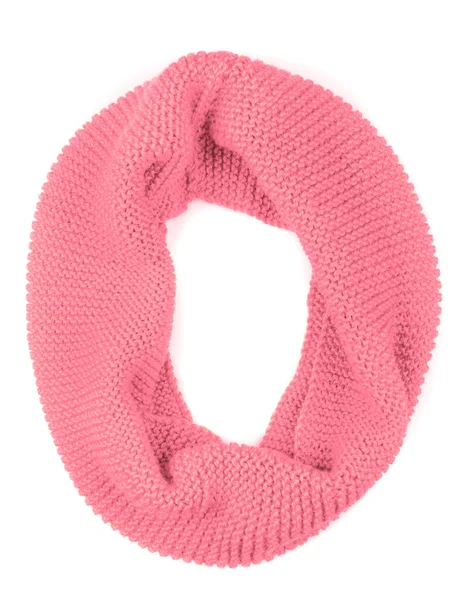 Sarı eşarp beyaz arkaplanda izole edilmiş. Kadın aksesuar.