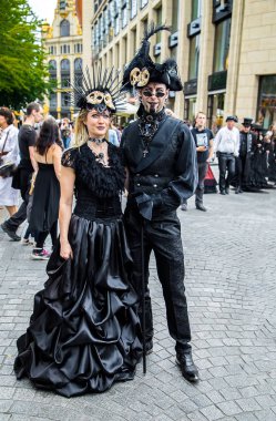 2019 yazında Leipzig Gotik ve steampank Festivali