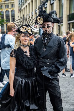 2019 yazında Leipzig Gotik ve steampank Festivali