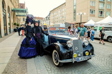 2019 yazında Leipzig Gotik ve steampank Festivali