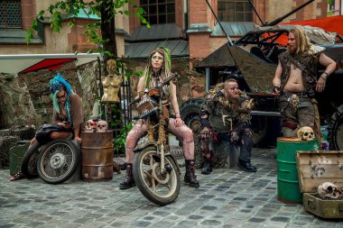 2019 yazında Leipzig Gotik ve steampank Festivali