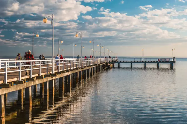 Muelle Jurata Península Hel —  Fotos de Stock