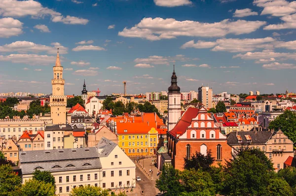 Vista Opole Dalla Torre Del Piast Foto Stock Royalty Free