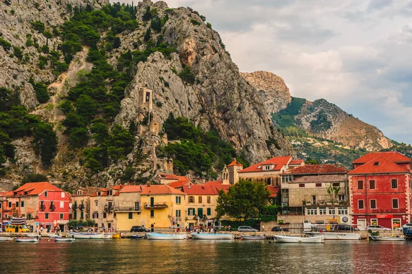 Uitzicht Het Fort Mirabella Omis — Stockfoto