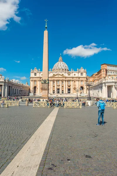 Basílica São Marcos Pedro Cidade Vaticano Roma Itália — Fotografia de Stock