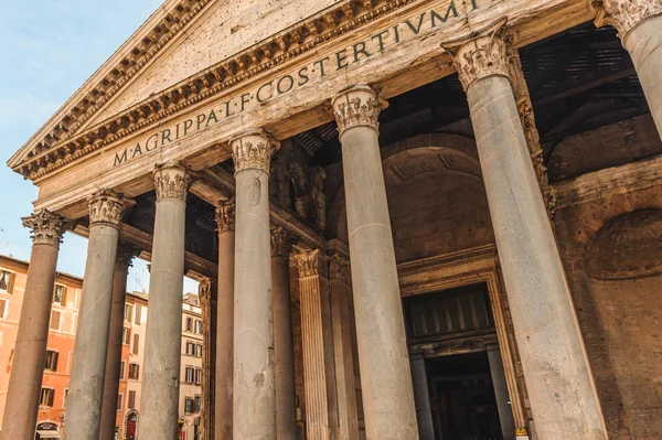 Pantheon Minden Istenek Temploma Rómában — Stock Fotó