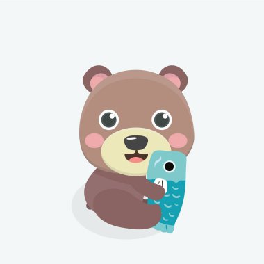 Tatlı bebek ayı çizgi filmi..