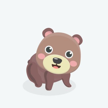 Tatlı bebek ayı çizgi filmi..