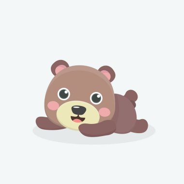 Tatlı bebek ayı çizgi filmi..