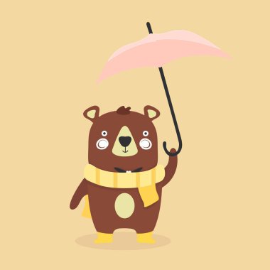 Tatlı bebek ayı çizgi filmi..